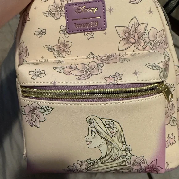 Loungefly | Bags | Rapunzel Tangled Loungefly Cream And 